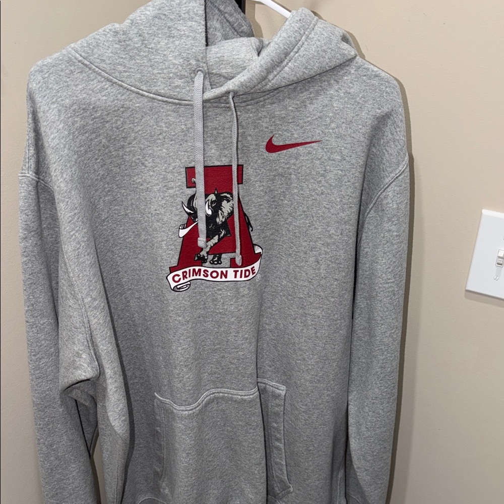 Nike Gray Crimson Tide Men's Sweater